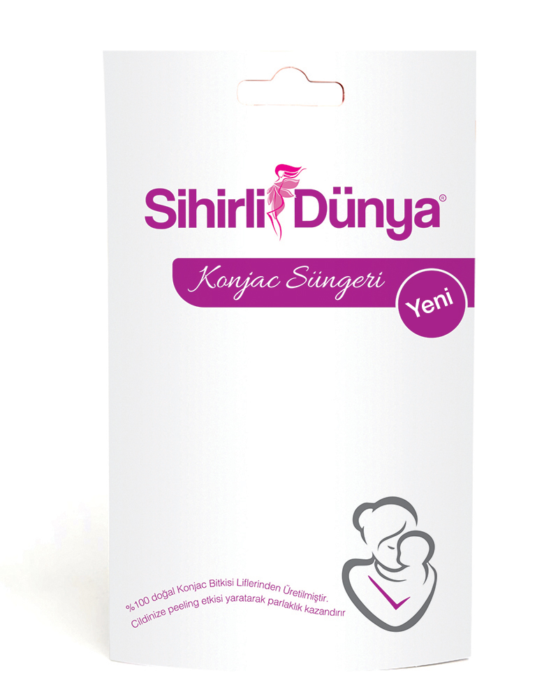 KONJAC SÜNGERİ (YÜZ)